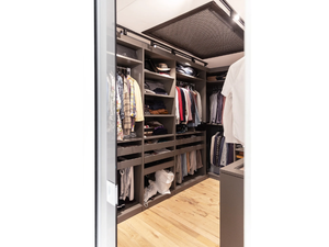 D90 - Sectional wooden walk-in wardrobe _ TM Italia Cucine